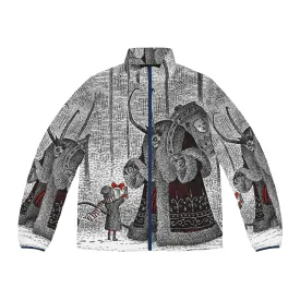 A Gift For Krampus Puffer Jacket - Embrace the Festive Horror