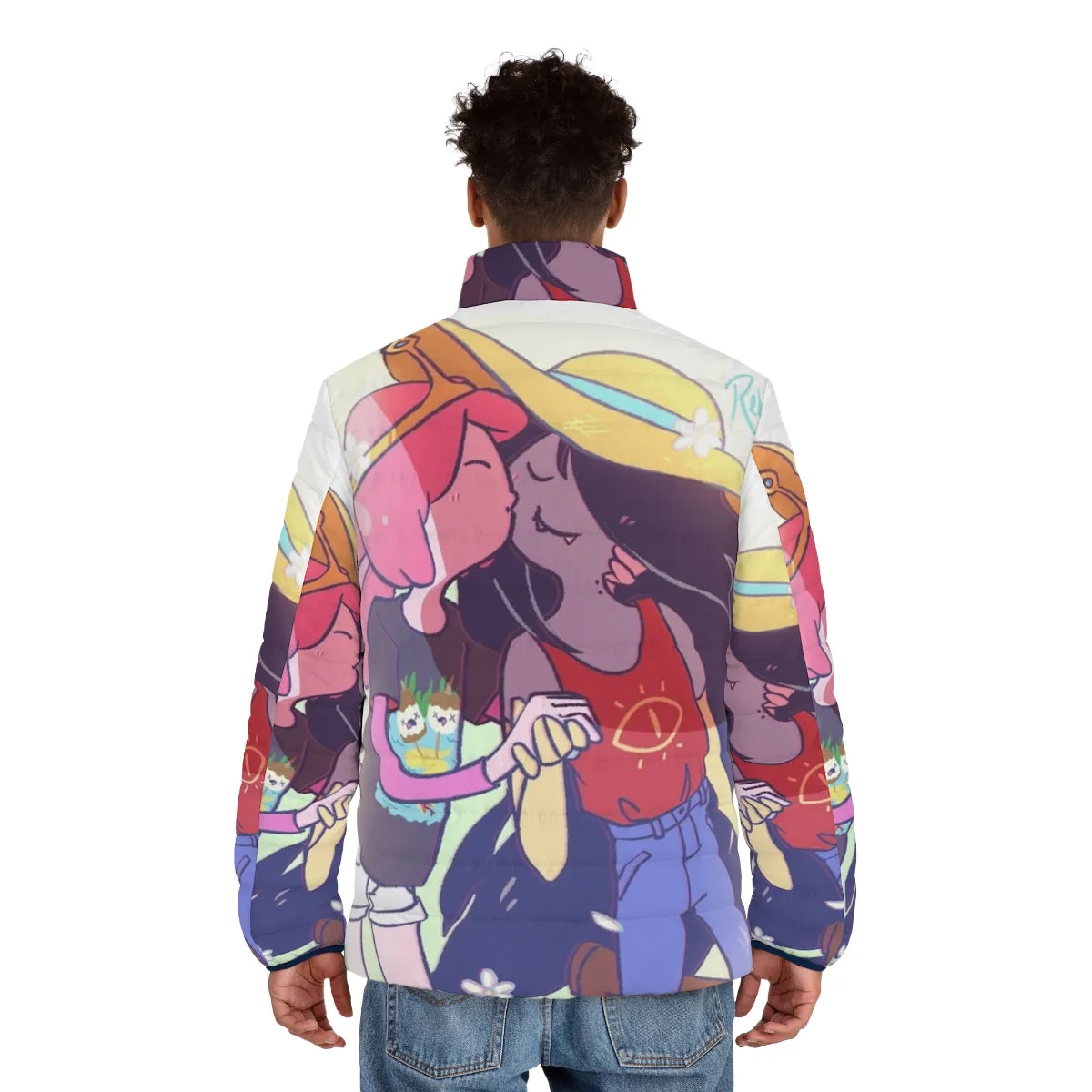 Adventure Time Bubbline Puffer Jacket | Cute LGBTQ Couple Apparel