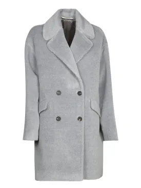 Ariane Wool Coat in Grey