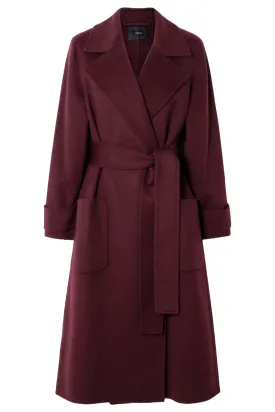 Arline Belted Double-breasted Wool and Cashmere-blend Coat