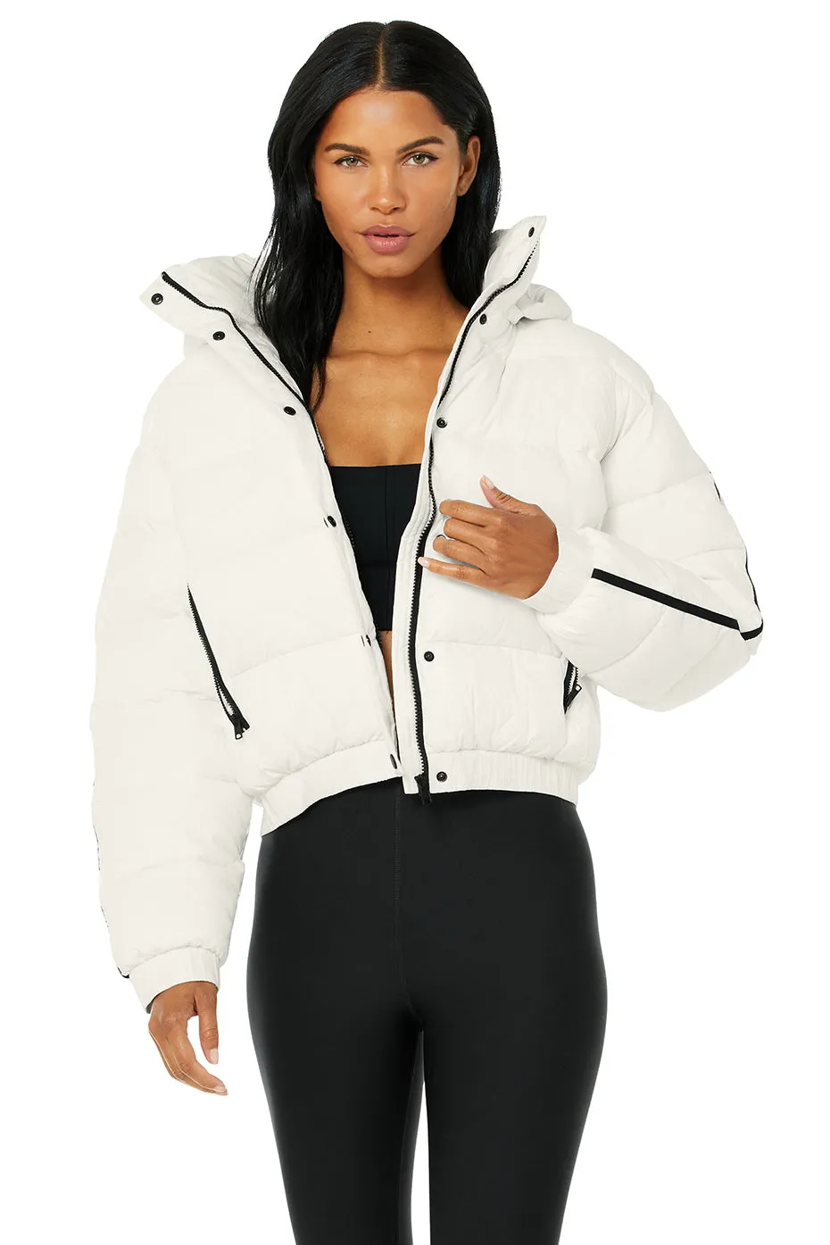 Aspen Love Puffer Jacket - Ivory