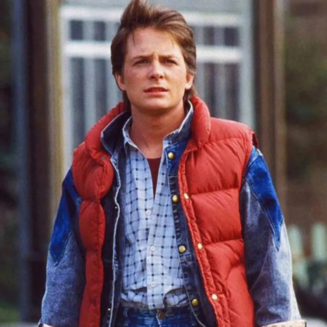 Back to the Future Marty McFly Puffer Vest