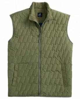 Belfry Quilted Puffer Vest in Rosemary by Johnnie-O