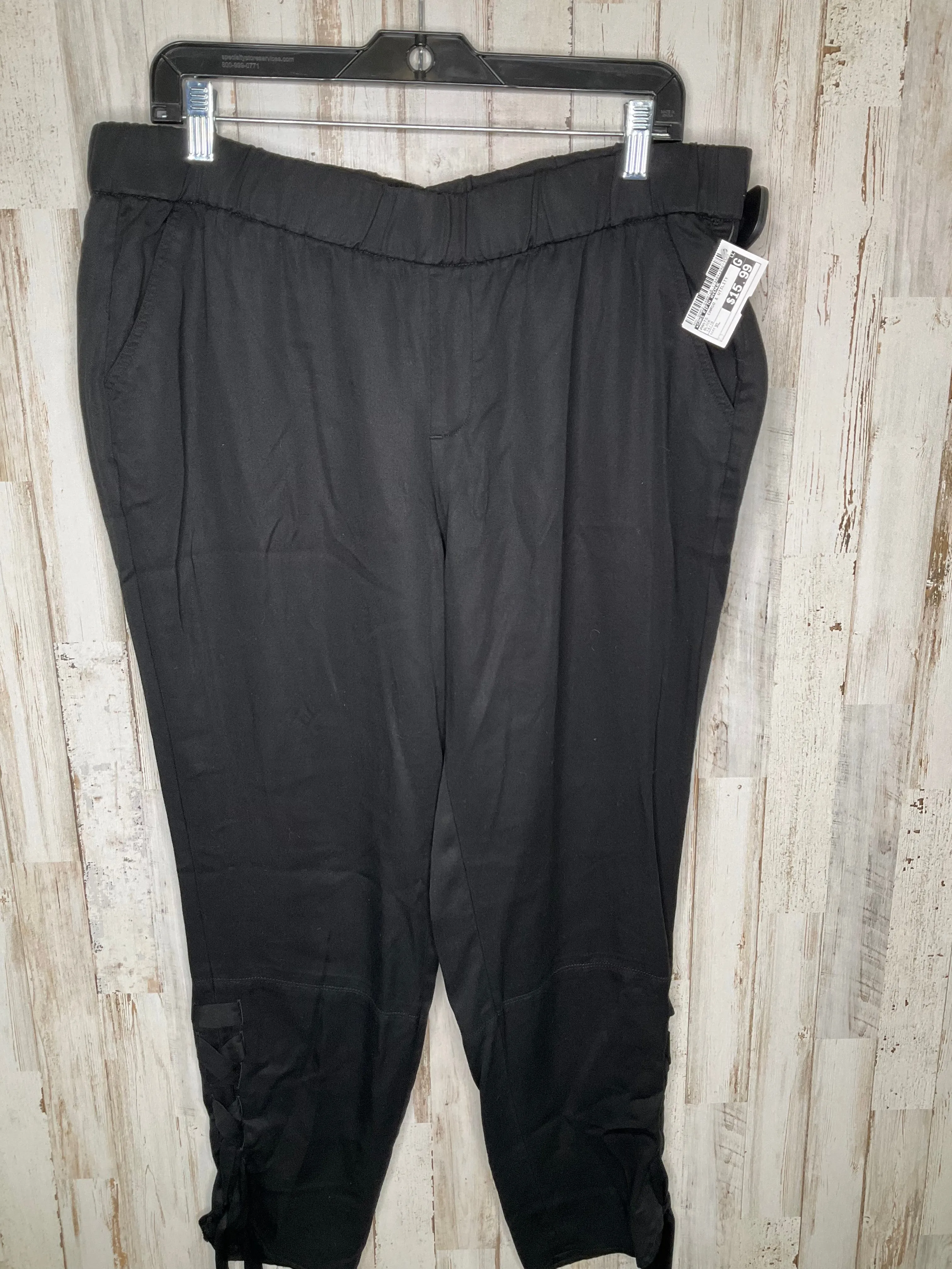 Black Pants Cargo & Utility Saks Fifth Avenue, Size Xl