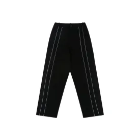 Black Piping Pants