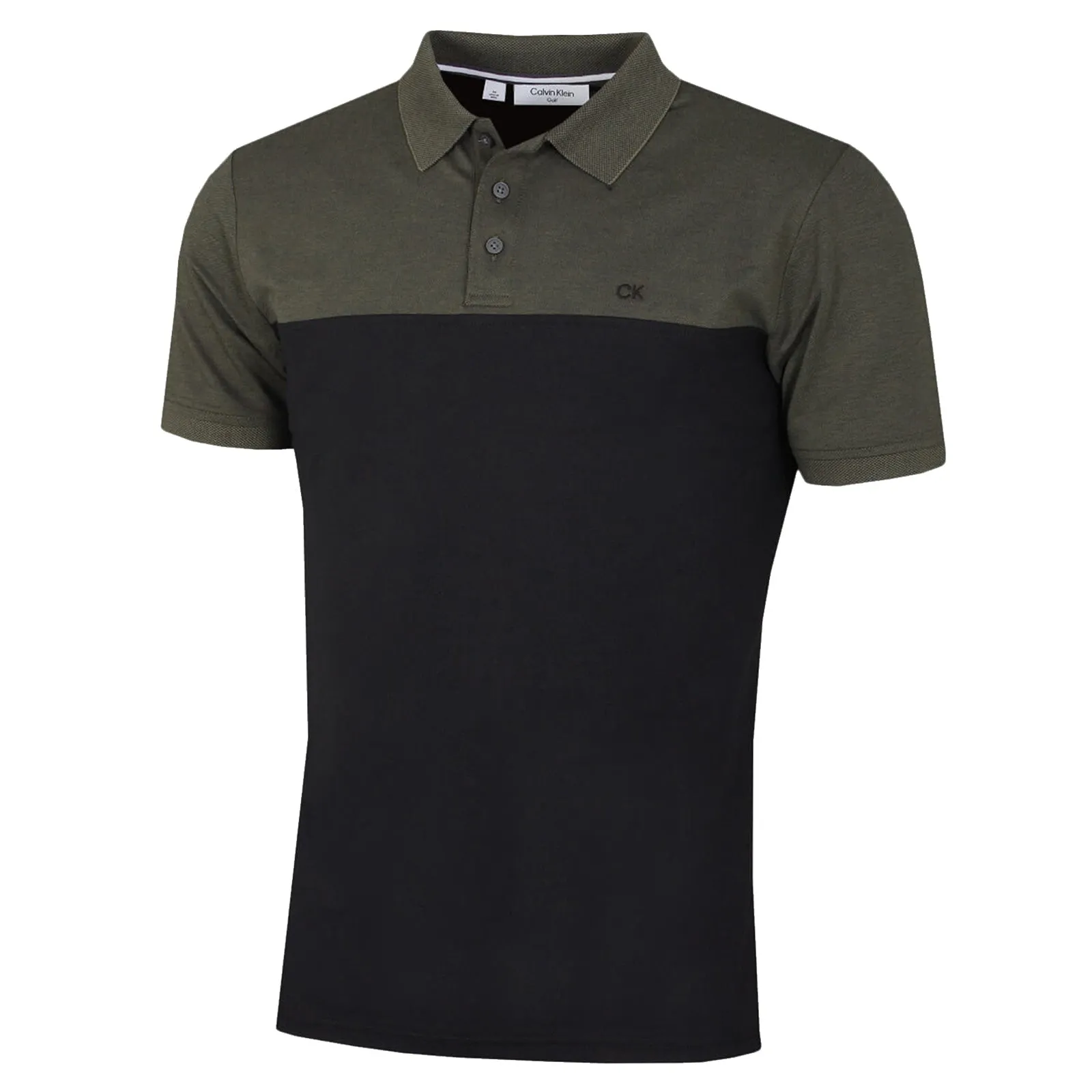 Calvin Klein Mens Colour Block Polo Shirt