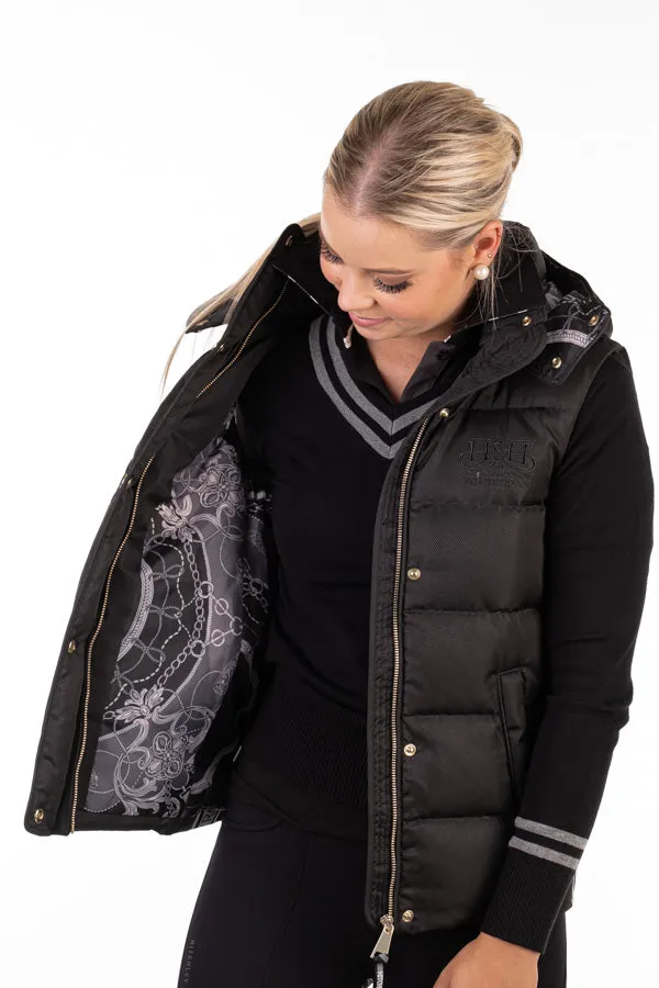 Equestrian Collection - EQ13-4 Black Puffer Vest