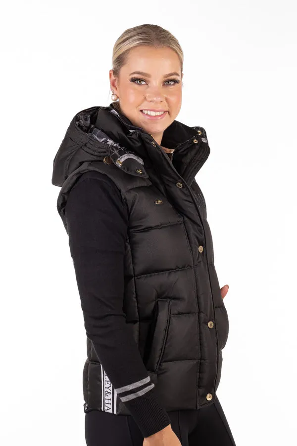 Equestrian Collection - EQ13-4 Black Puffer Vest