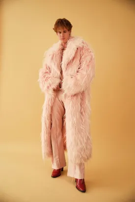 Fur and feathers coat