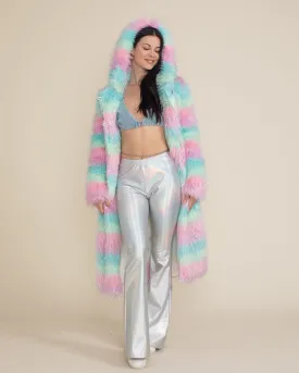 Hooded Women's Long Faux Fur Coat | Doll Party