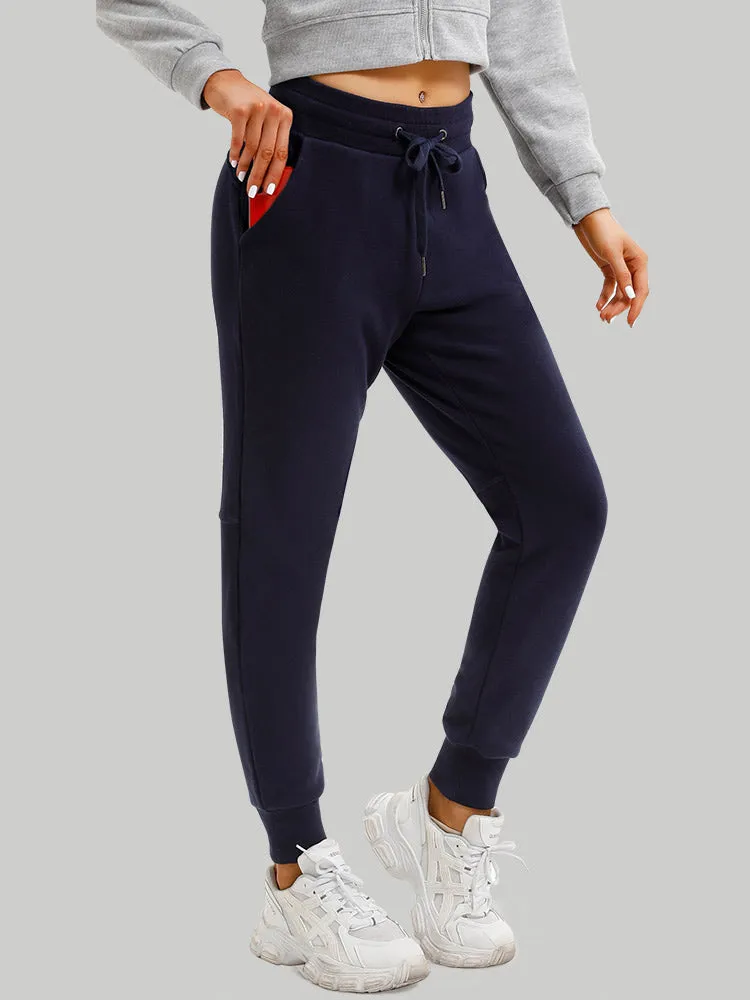 IUGA Fleece Lined Sweatpants with Pockets