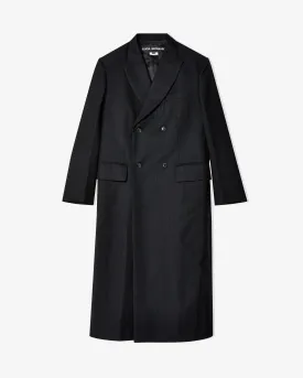 Junya Watanabe - Women's Pinstripe Coat - (Black/Gray)