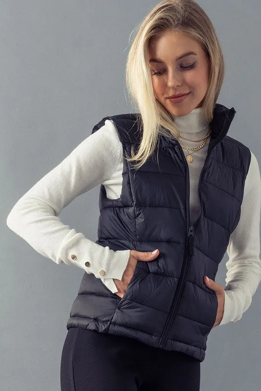 LightWeight Foldable Puffer Vest