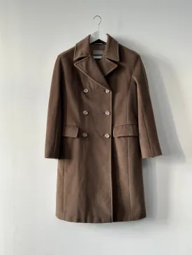 Max Mara Pure Wool Double Breasted Coat - S