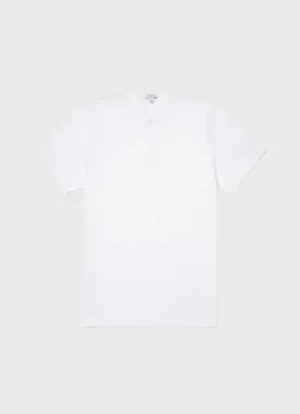 Men's Riviera Henley in White