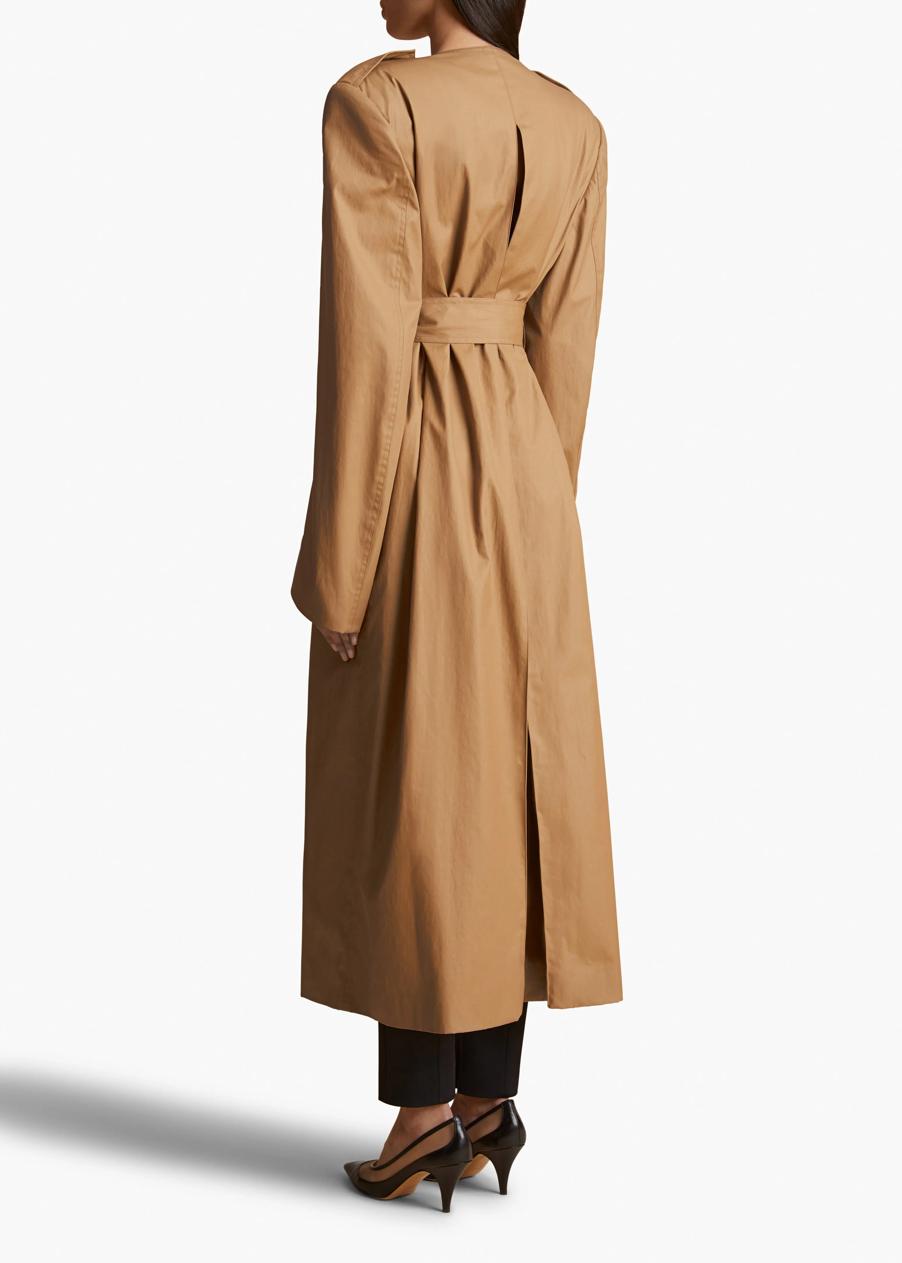 Minnler Trench in Khaki