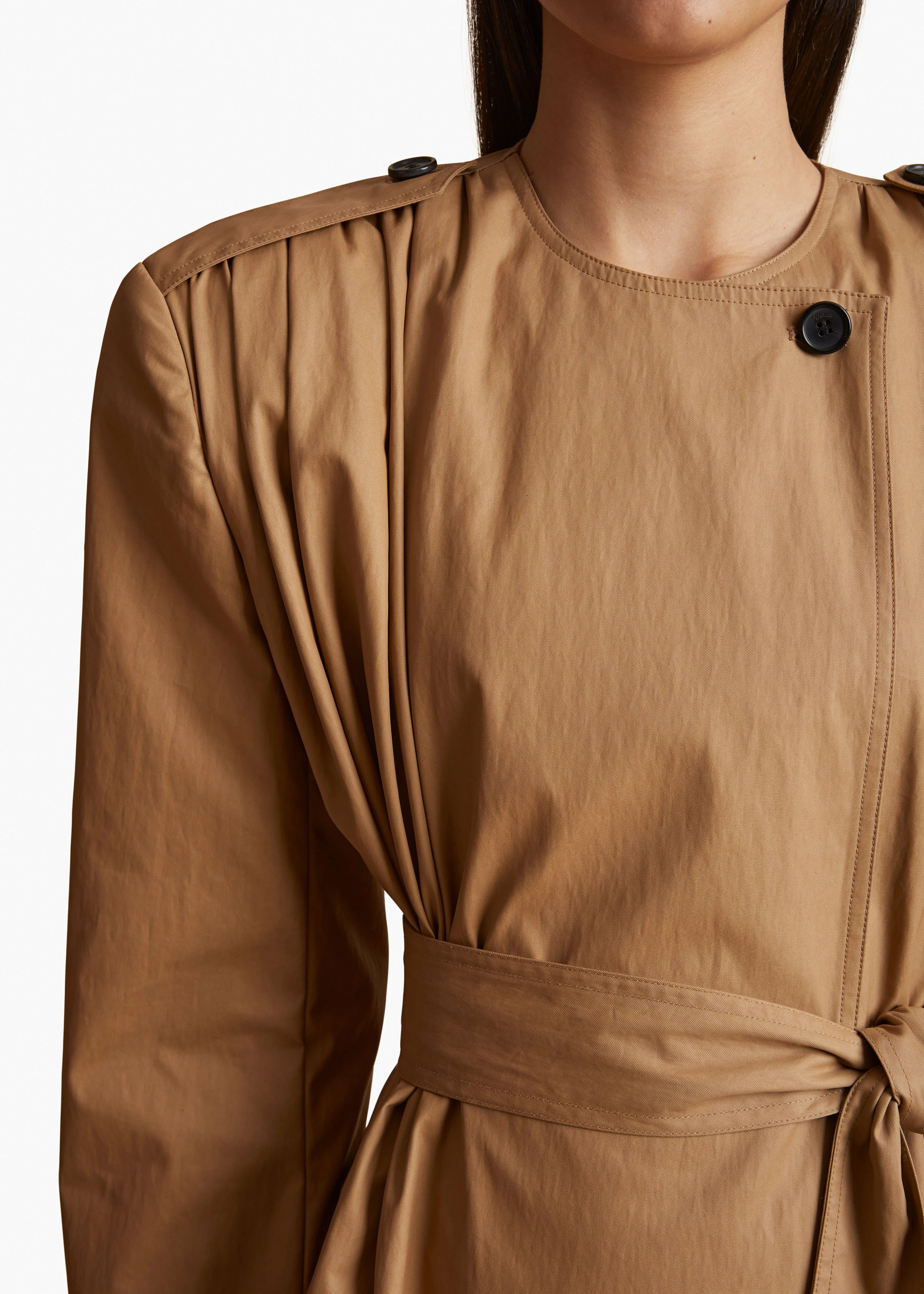 Minnler Trench in Khaki