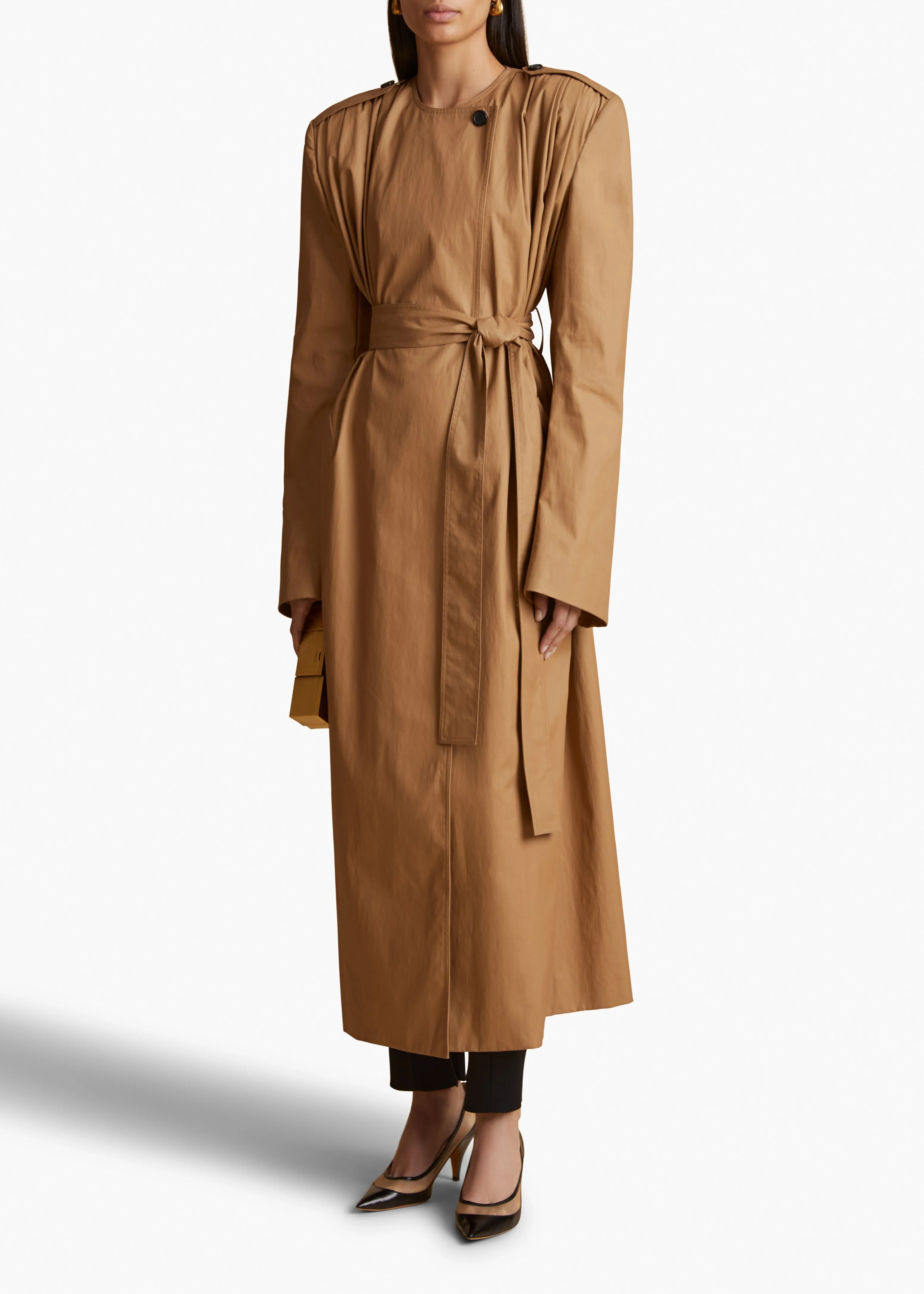 Minnler Trench in Khaki