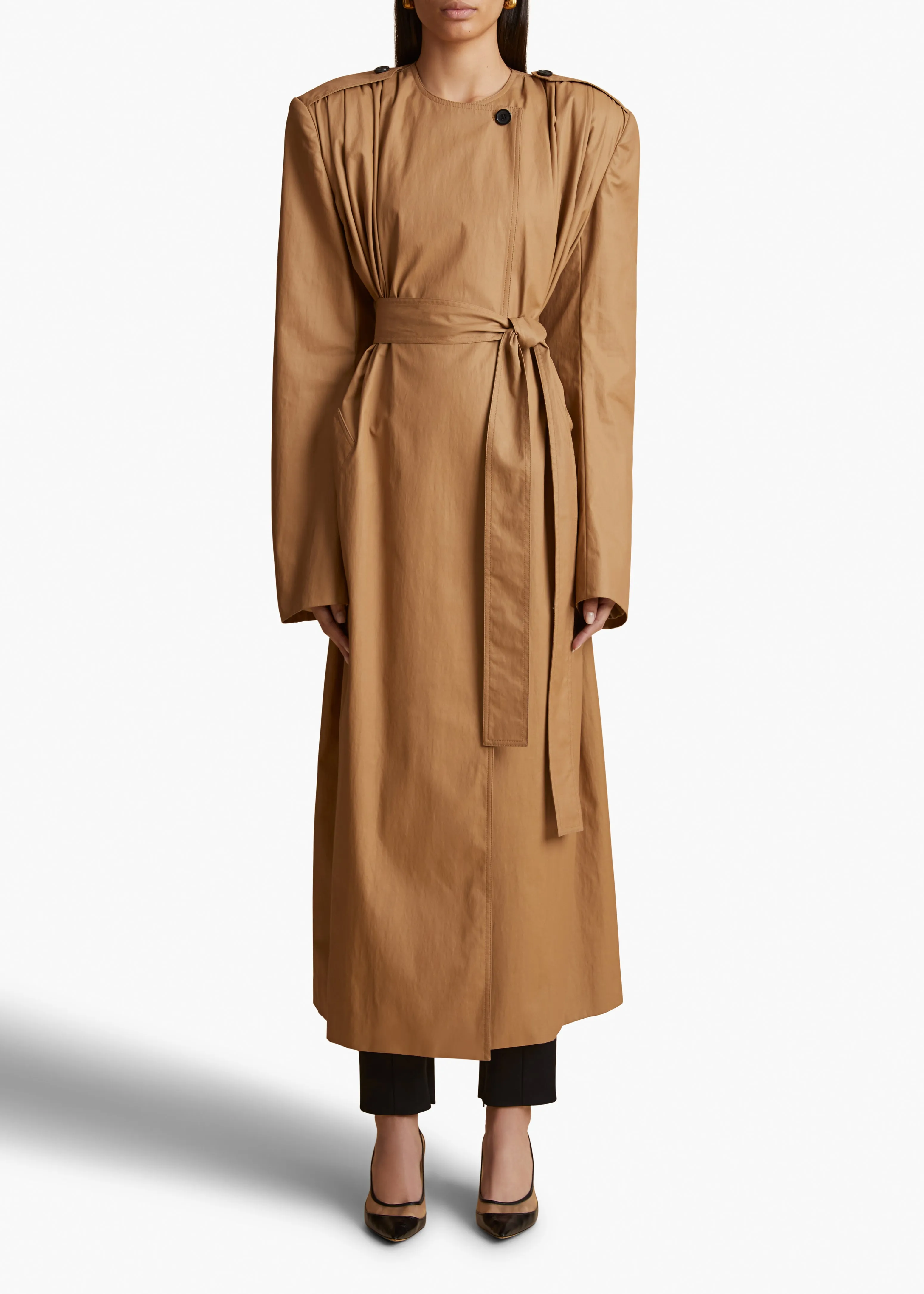 Minnler Trench in Khaki