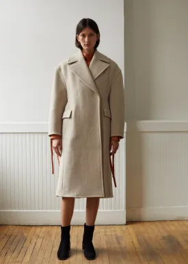 Olaia Boiled Wool New Coat