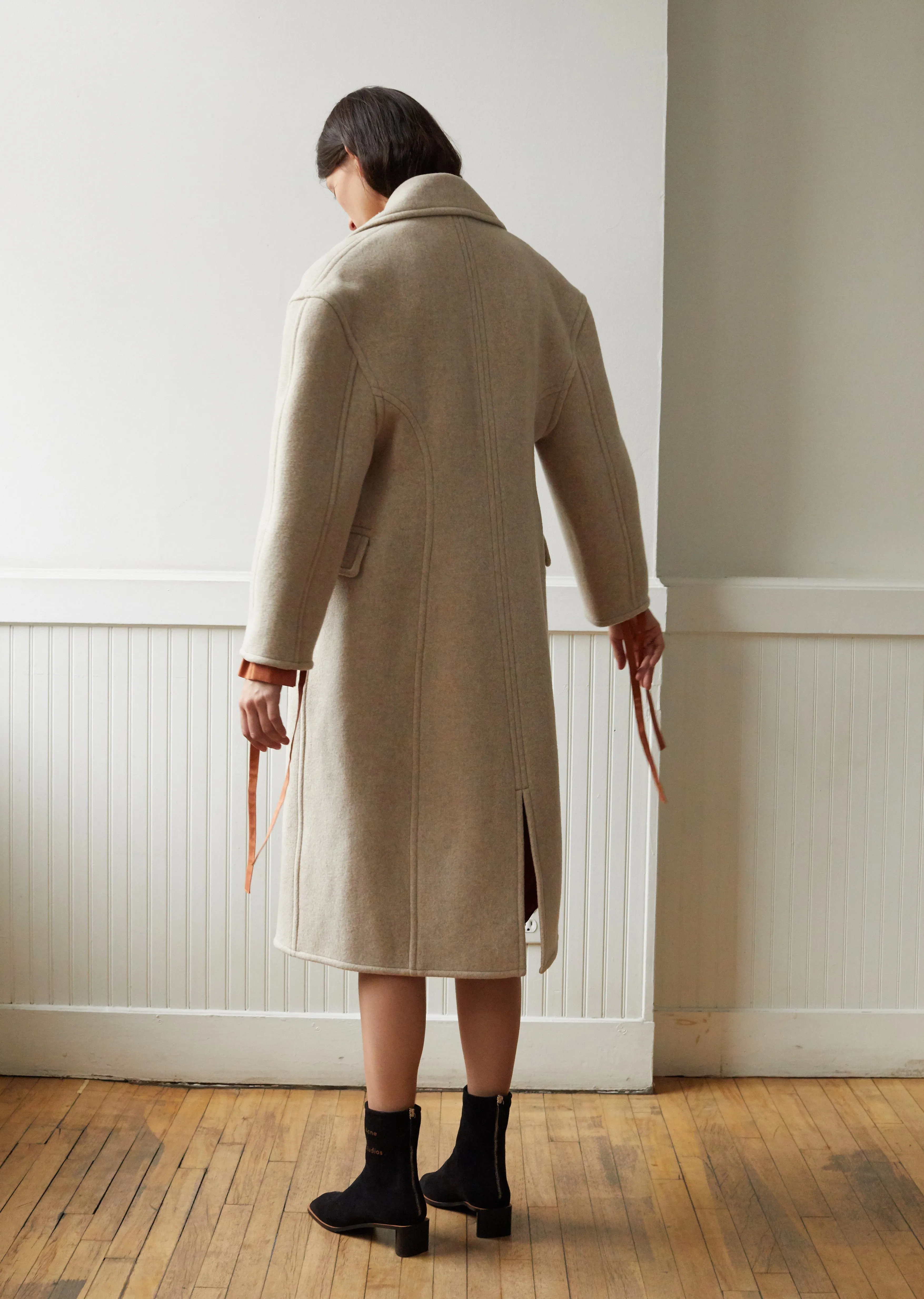 Olaia Boiled Wool New Coat