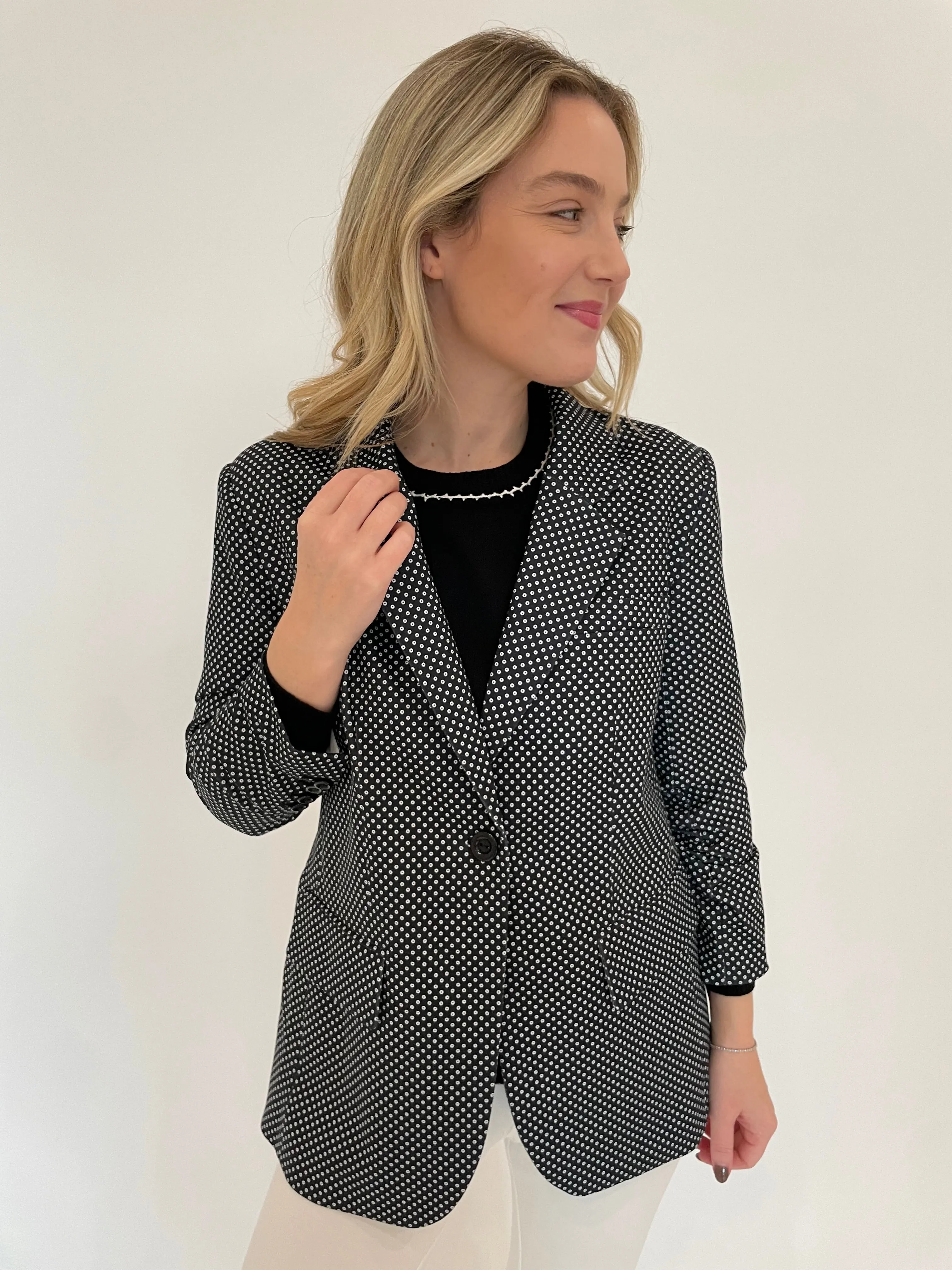 Pindot Jaime Blazer - Black