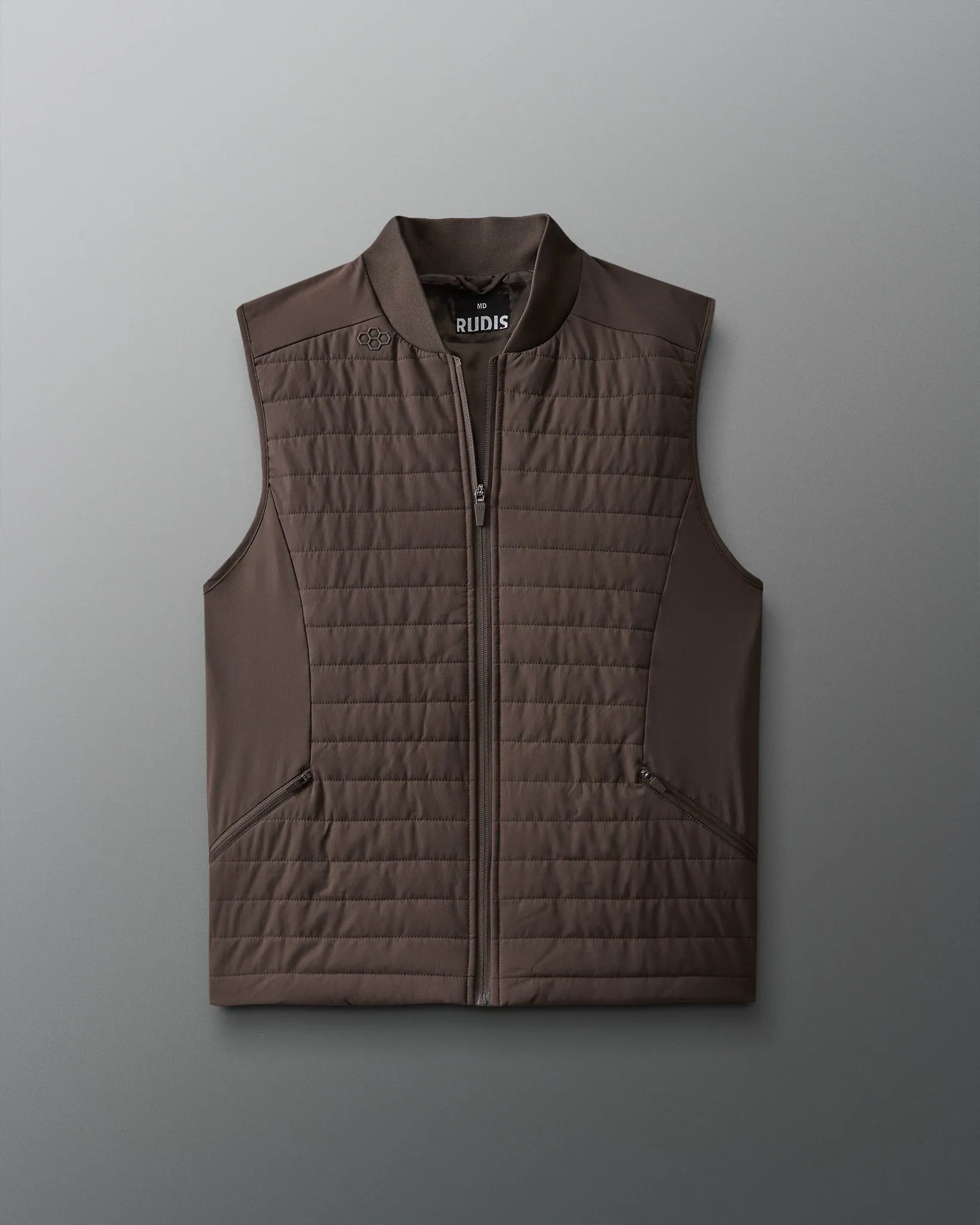 RUDIS Puffer Vest - Cocoa