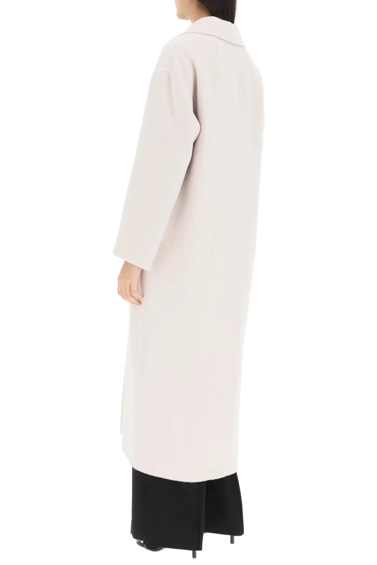 's Max Mara 'caterina' Long Wool Coat (Size - 40)