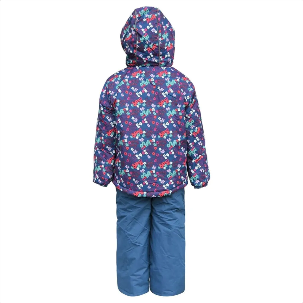 Snow Country Outerwear Little Girls Winter Snowsuit Ski Jacket and Snow Pants Set S-L