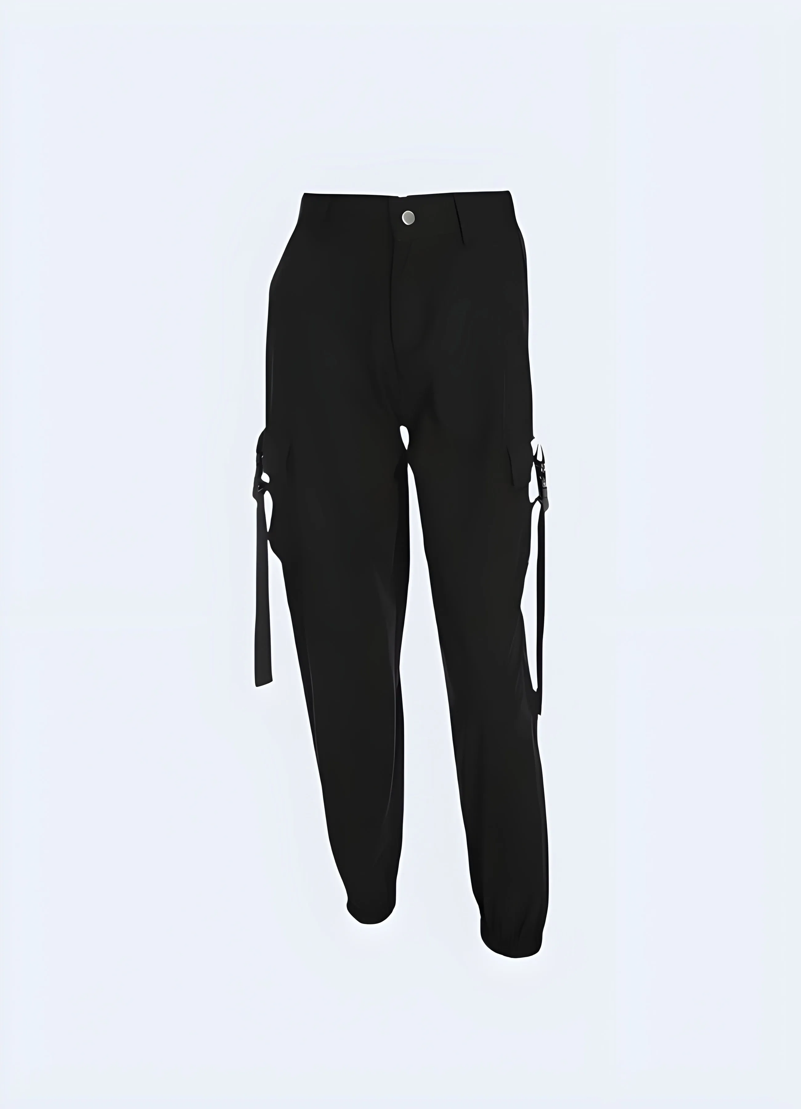 Techwear Women's Black Tactical Cargo Pants