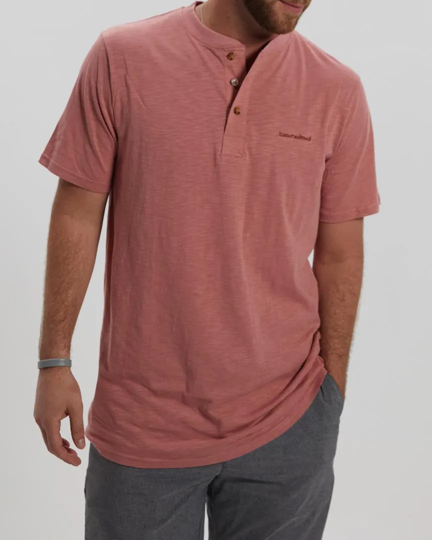 Whiskey Creek Short Sleeve Henley