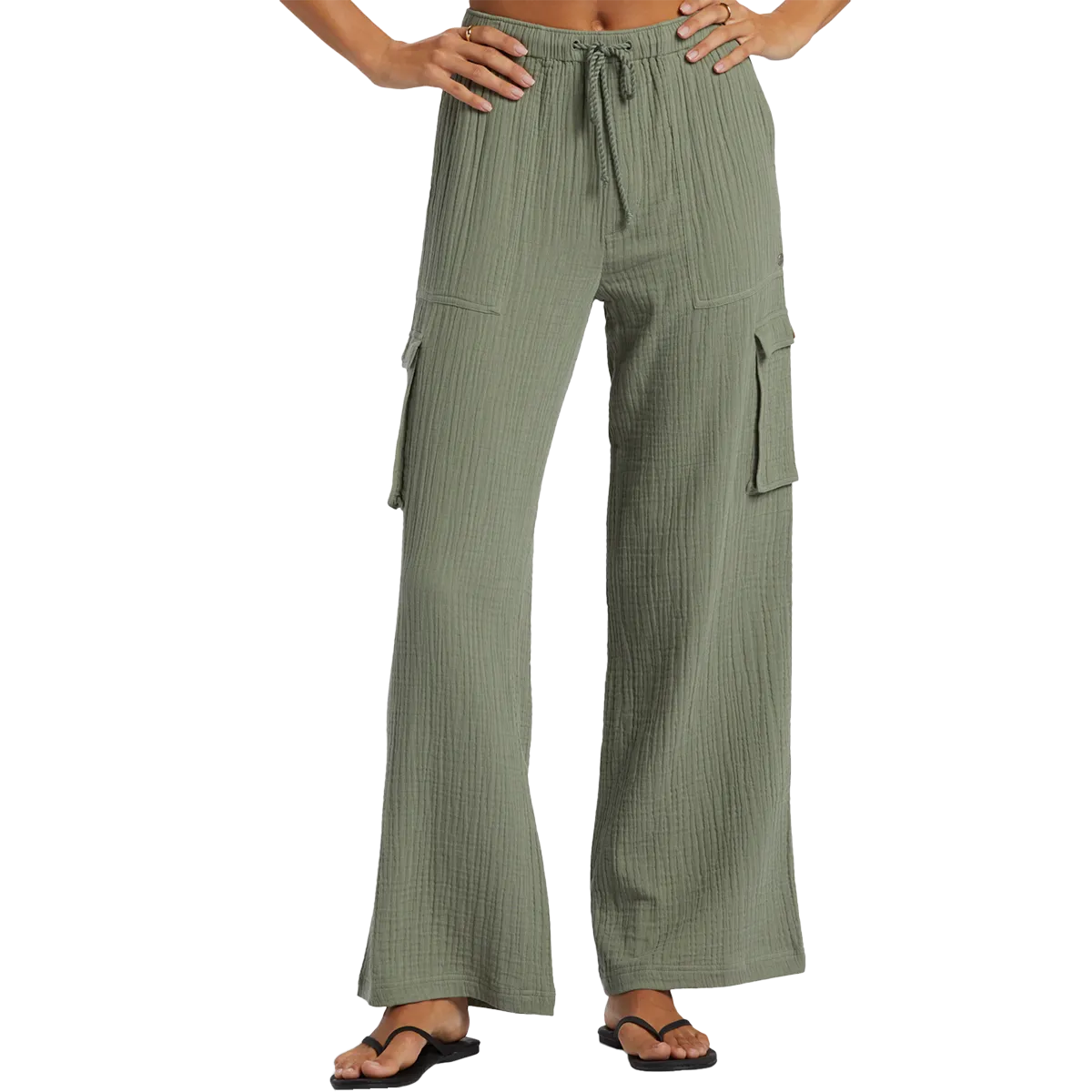 Women's Precious Cargo Beach Solid Pants