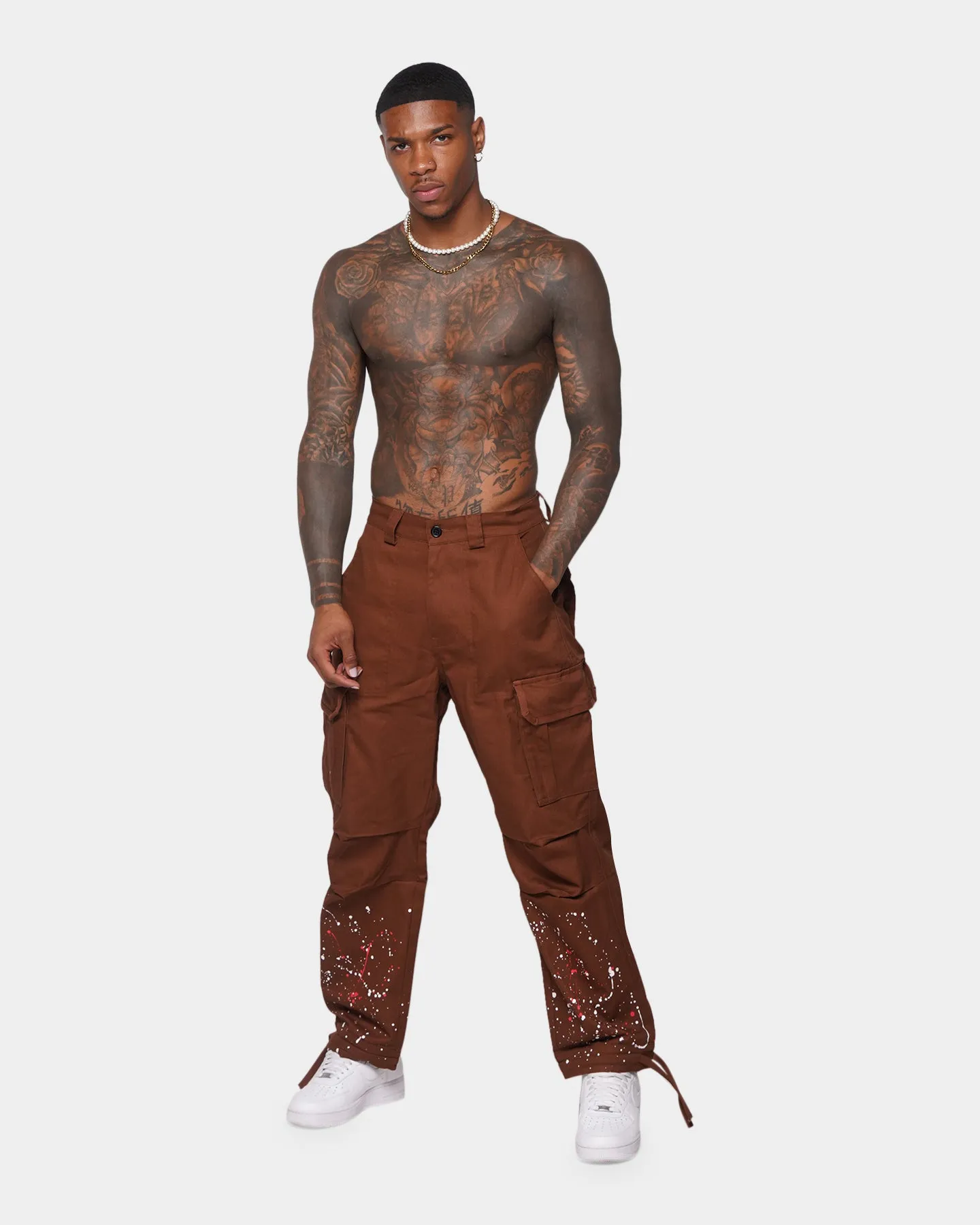 XXIII Anwyll Baggy Cargo Pants Cigar